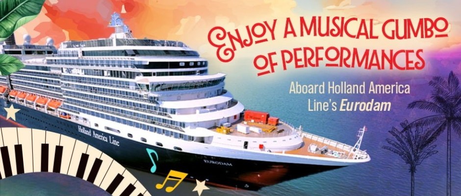 The Big Easy Cruise 2027: Holland America Line's Eurodam