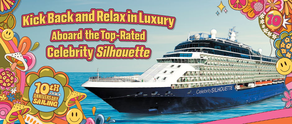 Flower Power Cruise 2027: Celebrity Silhouette, 10th anniversary sailing