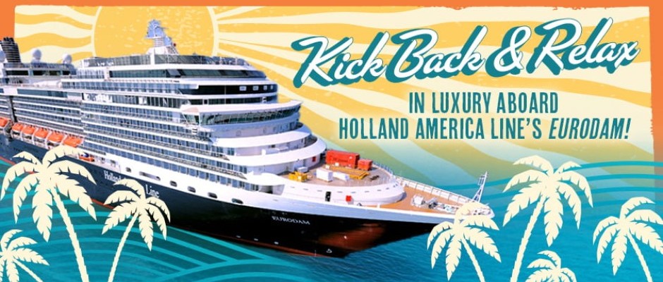 Sandy Beaches Cruise 2027: Holland America Line's Eurodam