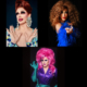 Disco Drag Queens: Gemini D. Sexton, Indigo Dai, and Sabel Scities